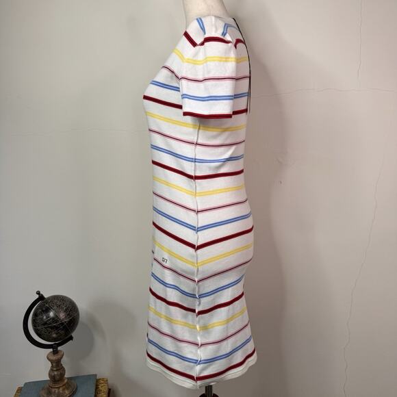 Sonia Rykiel Stripe Cutout Mini Dress 38 NWT French Cool Girl Summer Y2K - Picture 5 of 9